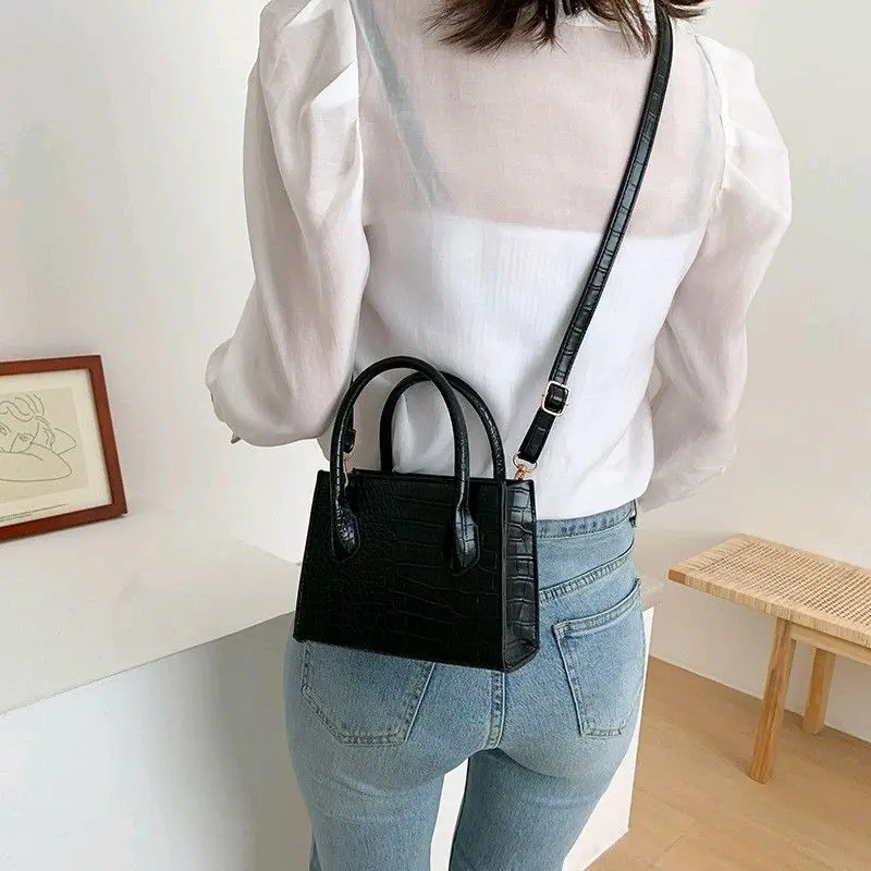 Marvin Sling Bag | Tas selempang wanita Croco 2 in 1 | SlingBag Wanita 0