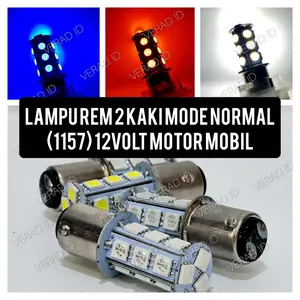 LAMPU REM BAYONET 18 MATA 2 KAKI 1157 STANDART 12 VOLT (HARGA PER BIJI) VARIASI MOBIL MOTOR