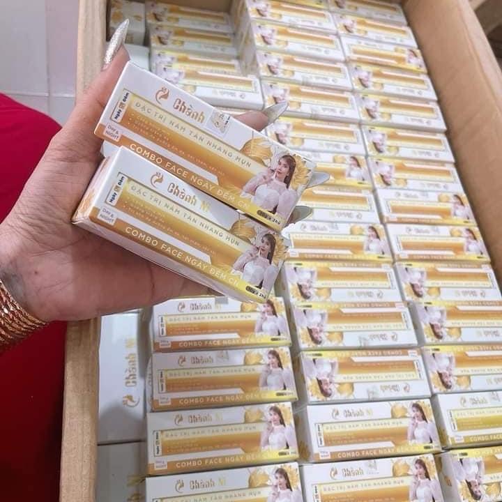 kem face dưỡng trắng chành ni 2