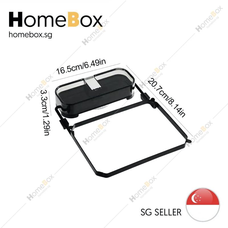 Product Introduction of HOMEBOX  Kitchen Sink Filter Drainage Rack with Disposable Filter Net Basket. Suction Type Anti Clog Sink Strainer 27