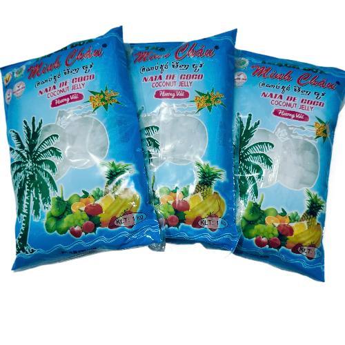   Chính Hãng  3Kg Thạch Dừa Túi Minh Châu Đặc Sản Bến Tre Thơm Ngon - Sản phẩm đặc trưng 