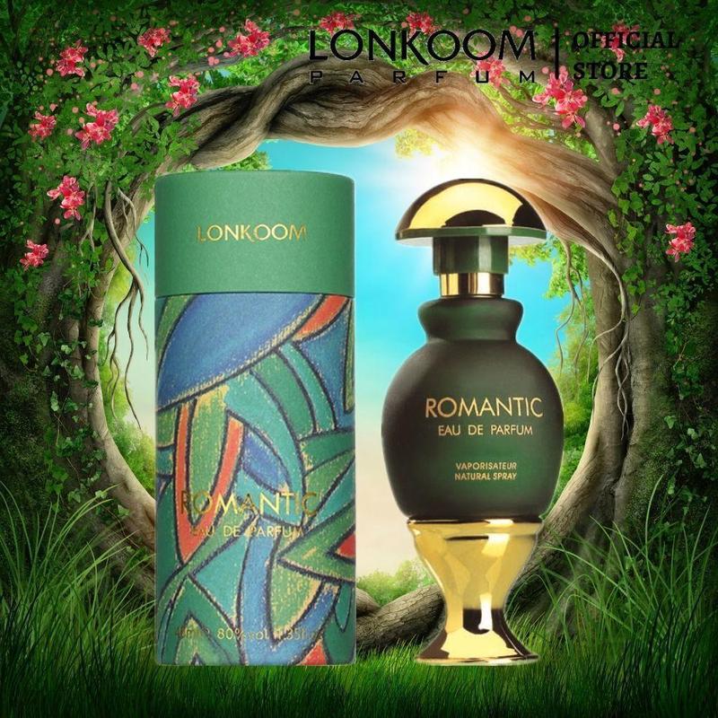 <S>LONKOOM ROMANTIC EDP 40ML perfume Parfum Spray Women Floral Woody Fruity Unisex