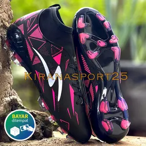Sepatu Bola Specs Accelerator Lightspeed II High FG Hitam Pink Sepatu Bola Boots Sol Bening Termurah