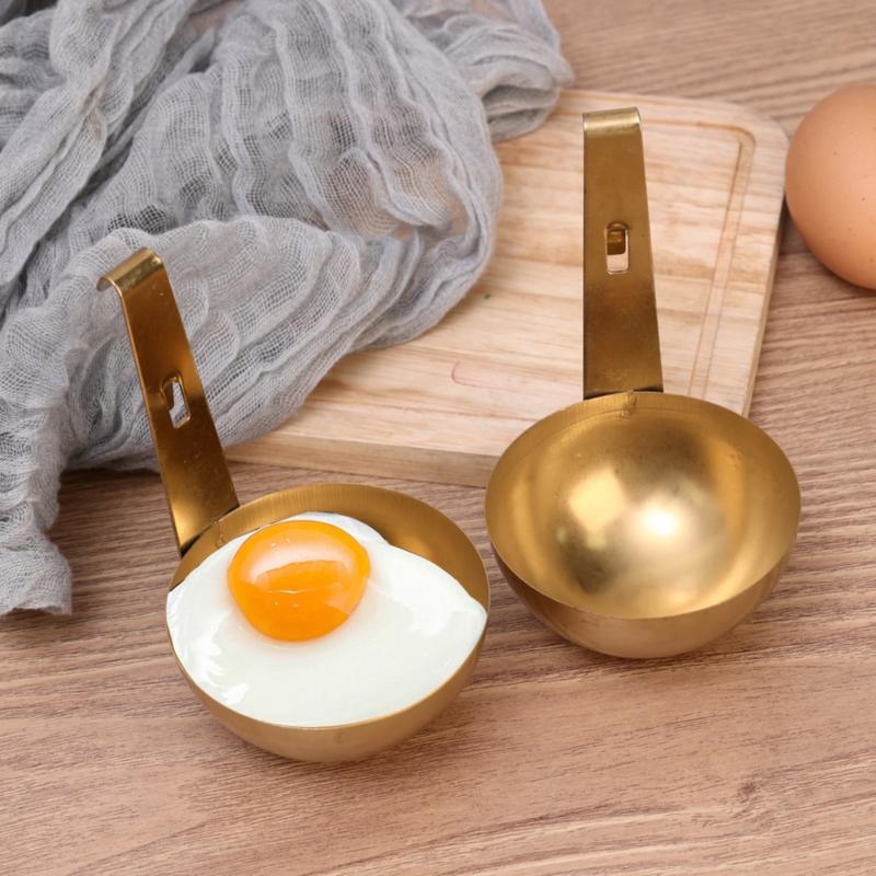 Product Introduction of 1Pc Stainless Steel Boiling Eggs Cooker Ear-mounted Nonstick Egg Poacher Multi-function Machine Washable Kitchen Tool 17