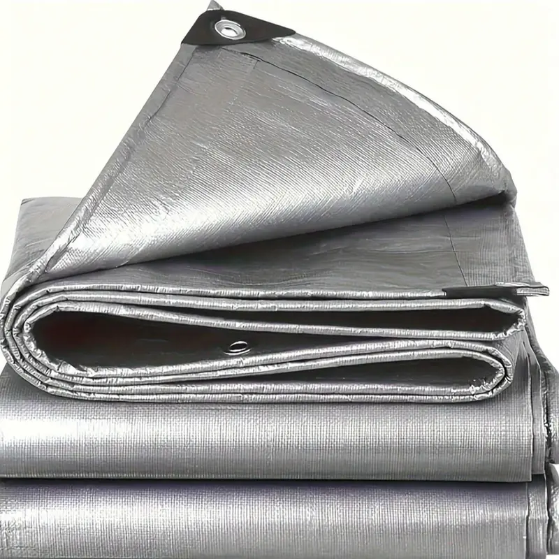 Waterproof Rain Cloth, 1 Count Thickened Sunshade Cloth, Outdoor Rain Cloth for Camping, Picnic, Hiking, Camping & Hiking Equipment 3