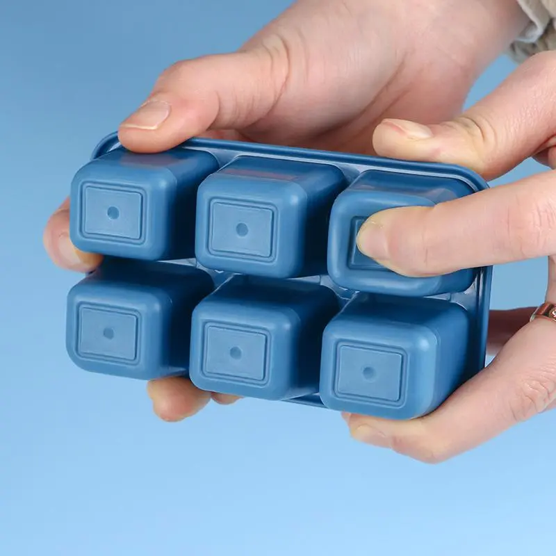 MASTERHOME CETAKAN ES BATU | TEMPAT ES BATU SILIKON | CETAKAN ES BATU 6 GRID | ICE CUBE MAKER 6 GRID | CETAKAN ES BATU 6 SEKAT 2
