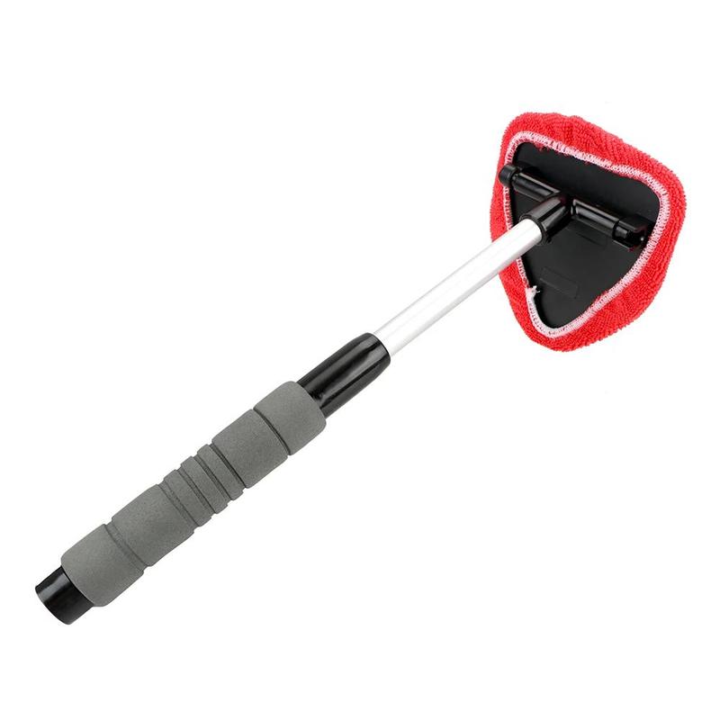 Car Window Cleaning Brush, Long Handle Windshield Wiper, Car Glass Wash Tool 2