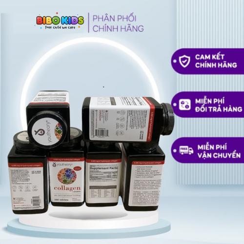 Viên Uống Youtheory Collagen Advanced 390 Viên collagen Type 1,2&3 - Mẫu mới