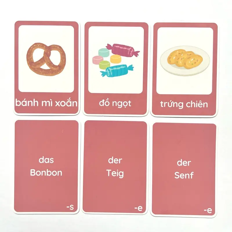 Flashcards Tiếng Đức Trình Độ A2 (850 Thẻ) 4