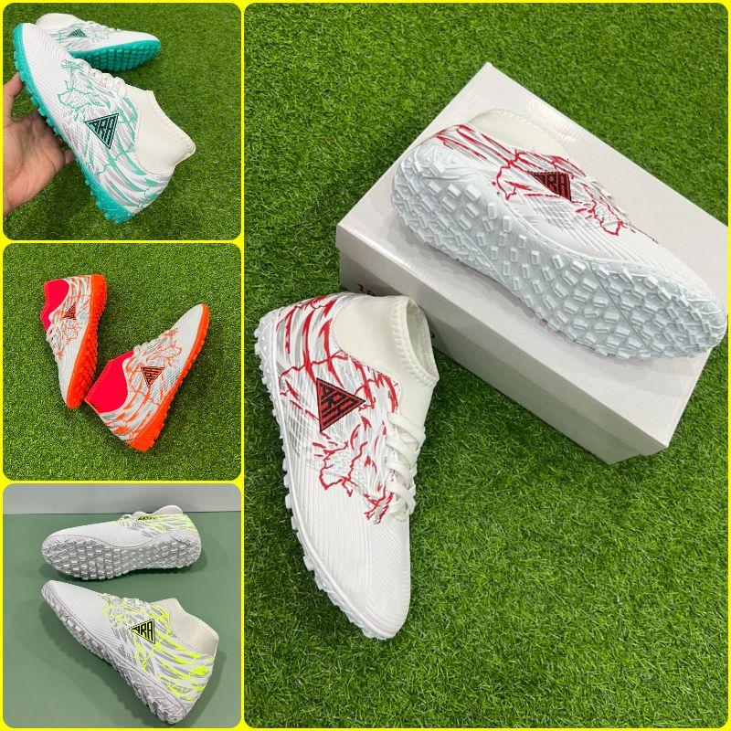   Tặng tất + Túi kéo  Giày đá bóng ARAFLy cổ cao _May toàn bộ đế_Bảo hành 1 tháng Sneaker Sport 