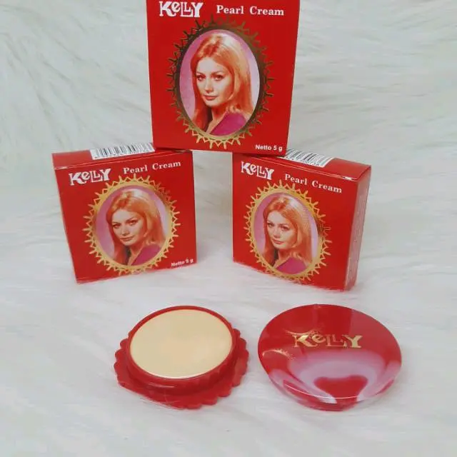 KELLY PEARL CREAM MERAH KRIM 1