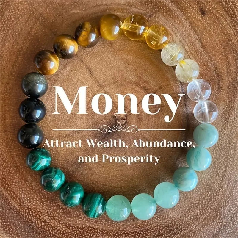 Vòng Tay Aventurine Xanh Tự Nhiên, Pha Lê Vàng Malachite Và Mắt Hổ, Bán Chạy, Còn Hàng, Bán Buôn
