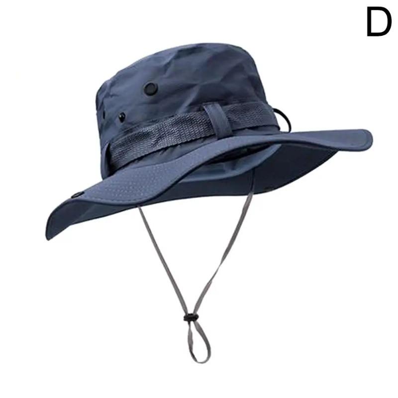 Product Introduction of Sun hat for men and women, new arrival, outdoor fishing hat, wide brim, anti-UV protection, bucket hat, suitable for summer hiking, outdoor fisherman hat running  cap hiking  hat  women hiking  hat  men summer  hat  for  men hiking  cap 16