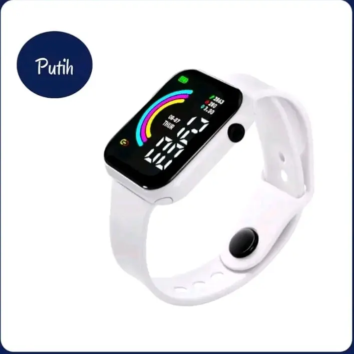 Jam tangan anak Wanita Led Digital/Jam tangan anak Pria led digital 2