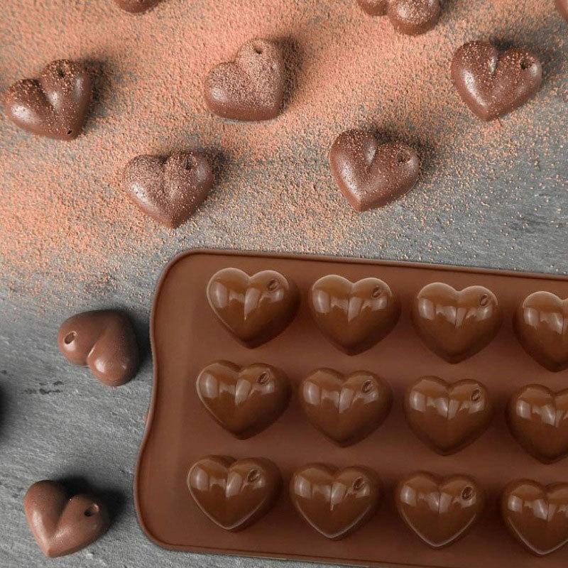Product Introduction of Washable Reusable Heart Shaped Silicone Patch Mold, Multi-grid DIY Resin Mold, Handmade Mold for Pendant Ornament Candle Soap Making 16