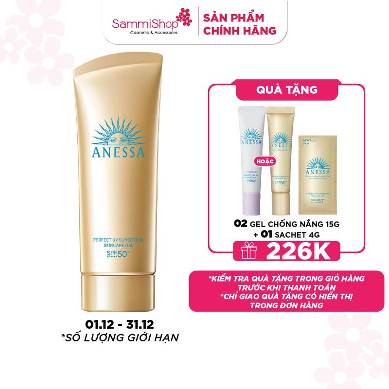 Anessa Kem Chống Nắng (Sun Cream) Perfect UV Sunscreen Skincare Gel NA 90g