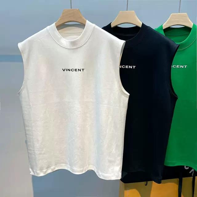 Áo thun không tay in chữ VINCENT.Áo thun sát nách UNISEX chất liệu cotton cao cấp thoáng mát cả nam vàg nữ mặc đẹp.