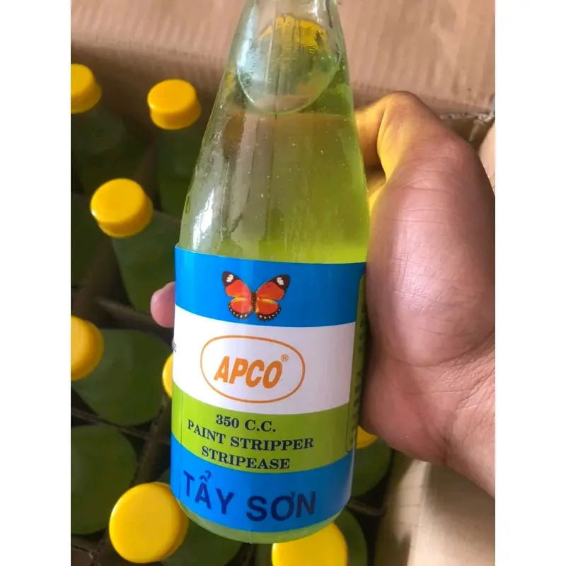 Chai Dung dịch tẩy sơn APCO 350CC chuyên dụng - Làm Sạch 4
