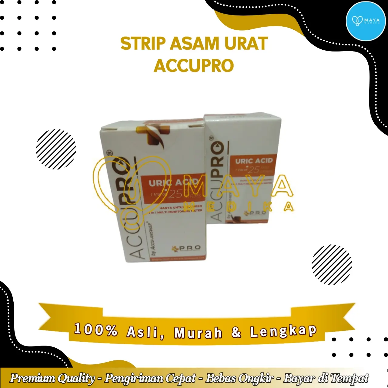 Strip Accupro Asam Urat Accupro