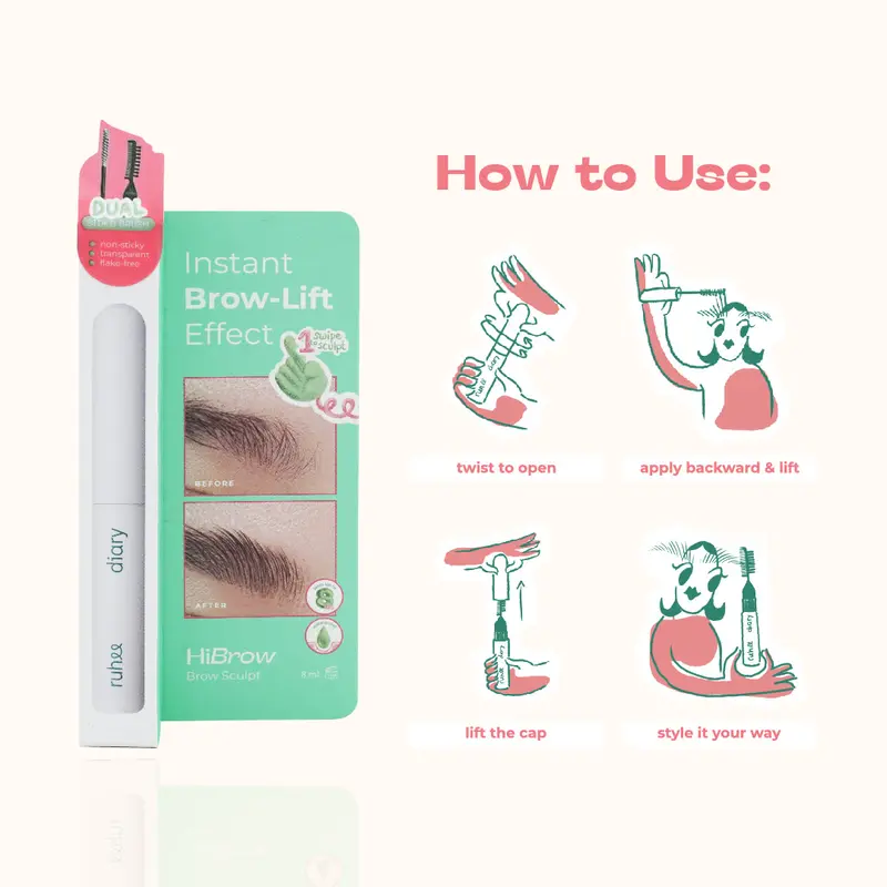 HiBrow  Brow Sculpt - APPLY . LIFT . STYLE | Merapihkan Bentuk Alis Mata 6