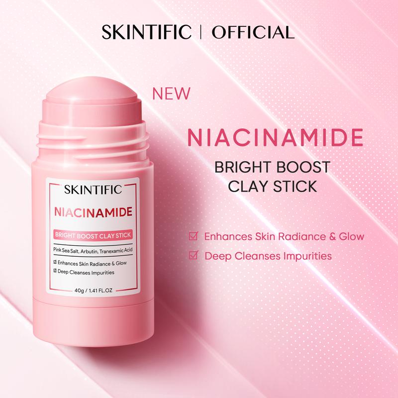 Product Introduction of [Flash discount]SKINTIFIC Niacinamide Bright Boost Clay Stick Mask - Contains Tranexamic Acid, Improves Skin Radiance 22