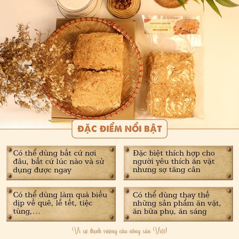 Cơm cháy chà bông gạo nếp, gạo lứt Anno Food thơm ngon, giòn rụm (Đặc sản Sài Gòn) 5