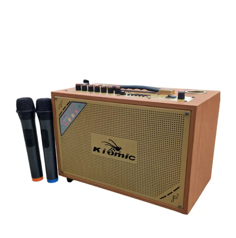 Loa Karaoke xách tay KIOMIC K1001 Mạnh Mẽ Bass Ấm Chống Hú 3