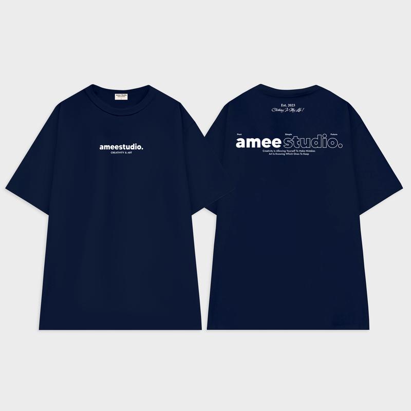 Áo Thun Local Brand Amee Studio Cổ Tròn Creativity & Art Cotton 250gsm