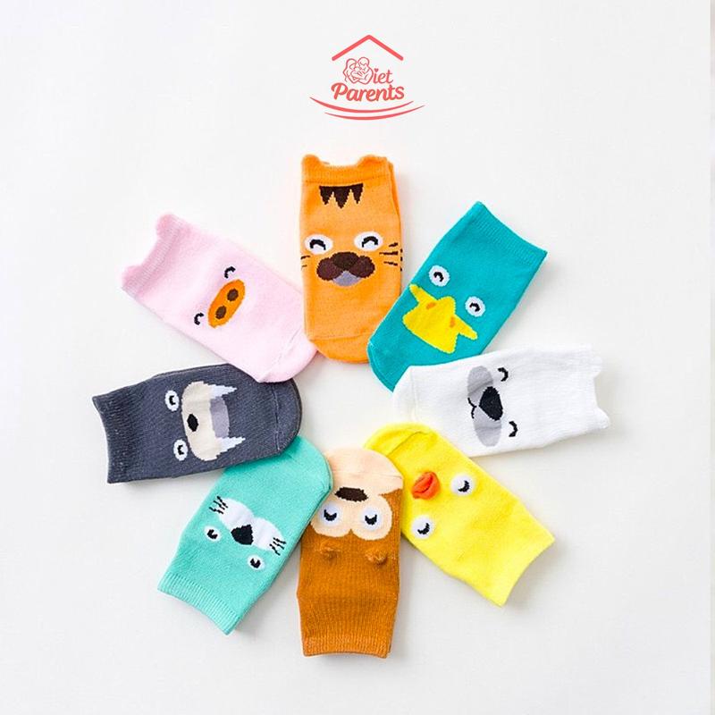 Product Introduction of Tất Chống Trượt Cho Bé Tập Đi - Loại Vớ Tập Đi Hình Thú Phong Cách Hàn Quốc Cổ Ngắn 16