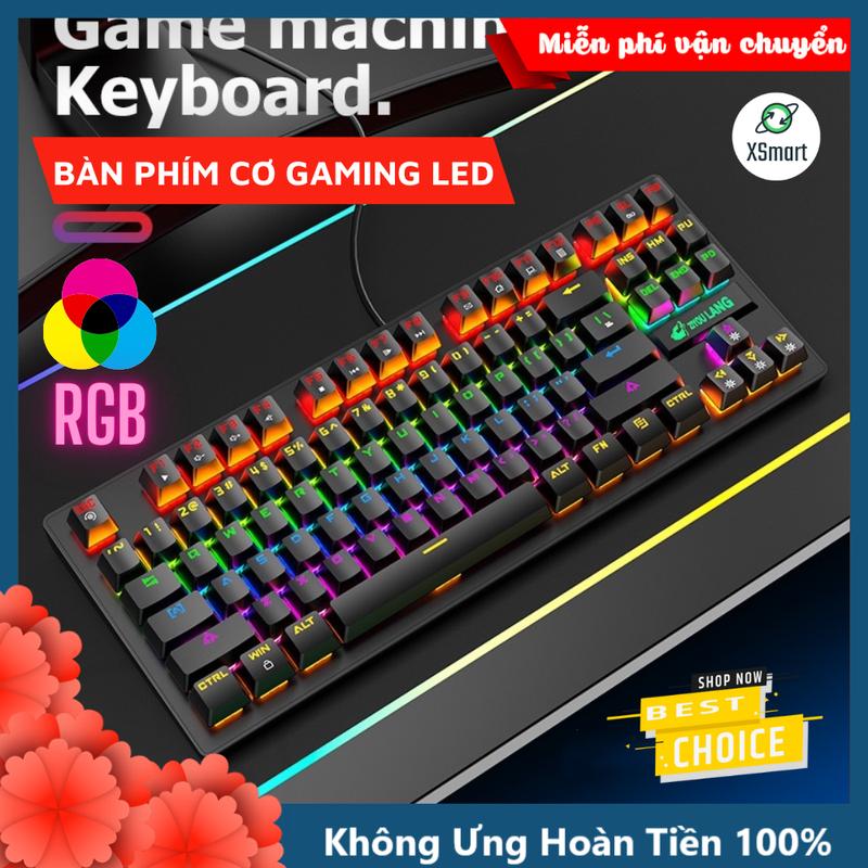 Bàn Phím Cơ Máy Tính Crack K2 PRO Led RGB 10 Chế Độ Khác Nhau Chơi Game Dùng Văn Phòng Cực Đã
