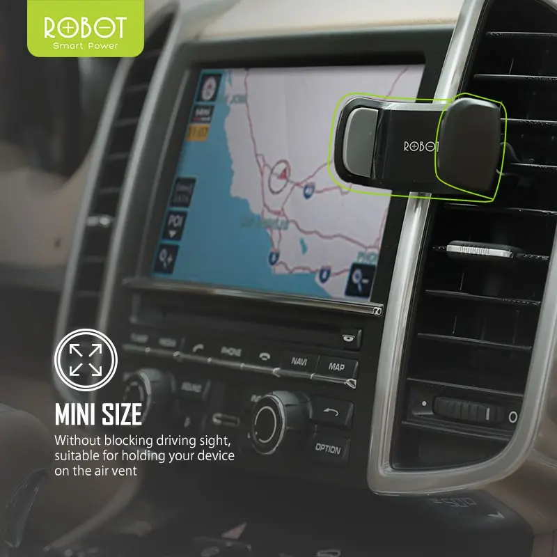 Car Holder Robot RT-CH07 Holder HP AC Mobil Air Ventilation Car Stent - Garansi Resmi 1 Tahun 6