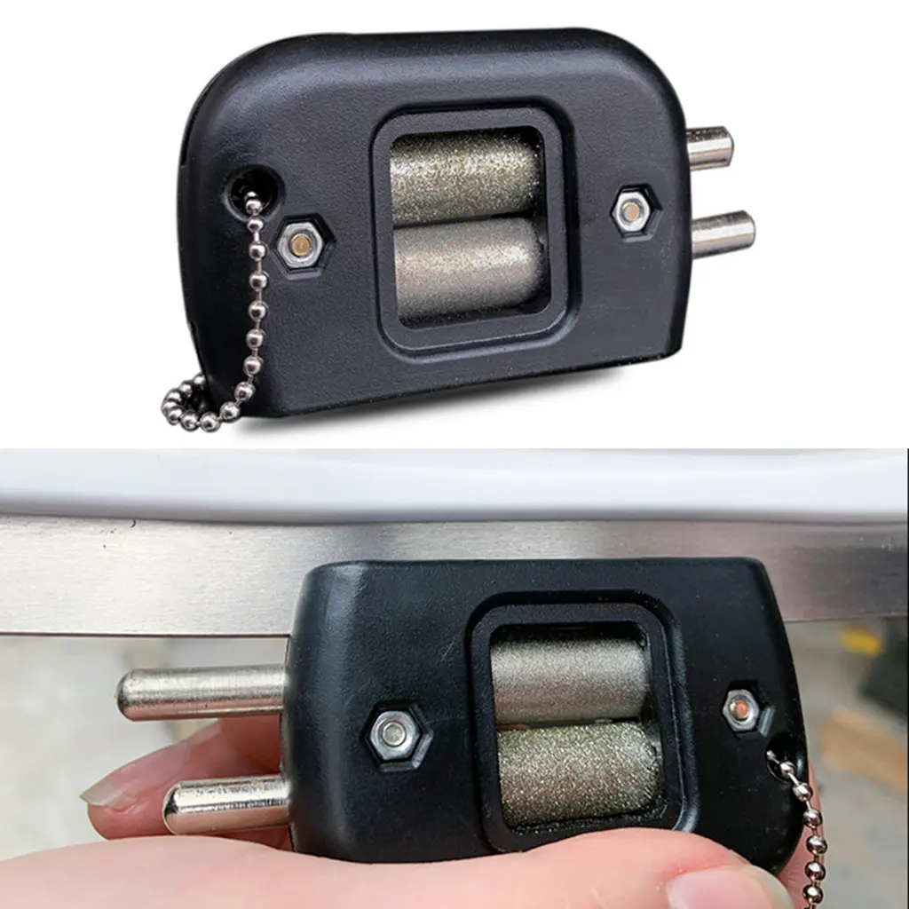 [Duontr]- Sharpener Wear-resistant Eco-friendly Blade Sharpener Ice Skate Sharpener Grindstone for Figure Skating Convenient