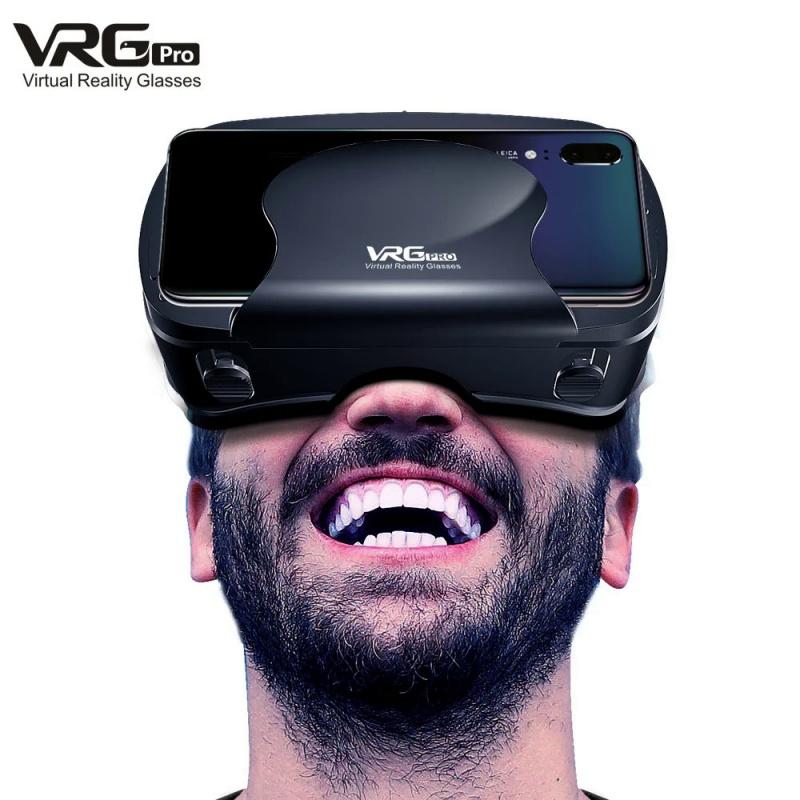 Product Introduction of Virtual Reality 3D VR Headset Smart Glasses Helmet For Smartphone Cell Phone 7 Inch Lens Binoculars Device Wearable 9