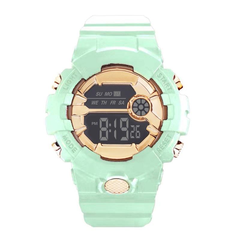 Product Introduction of Đồng Hồ Đeo Tay Thể Thao Reloj Cho Nam, Thời Trang Mới, Màn Hình Điện Tử, Không Thấm Nước, Lcd, Kỹ Thuật Số, Đồng Hồ Bấm Giờ, Ngày Tháng, Cao Su 41