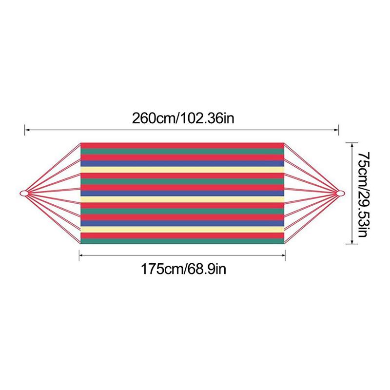 Product Introduction of Camping Hammock For Single  Portable Garden Yard Patio Leisure Parachute Hammock Swing Travel 0