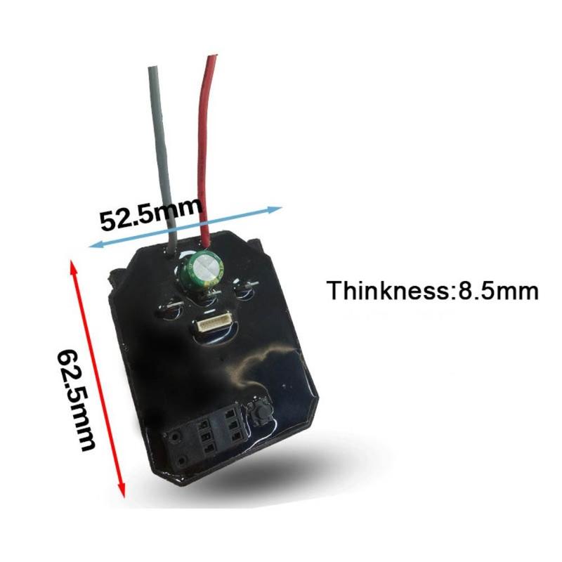 Witchcraft Tools2 Durable 50A Electric Wrench Controller Board Aluminum Shell Brushless Lithium Speed Switch Speed Switch Controller Control Board Electric Wrench 3