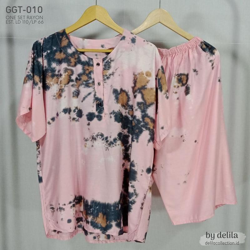 Baju One Set Setelan Wanita Kekinian Series Celica Size Standar Pakaian Santai Rumah 2