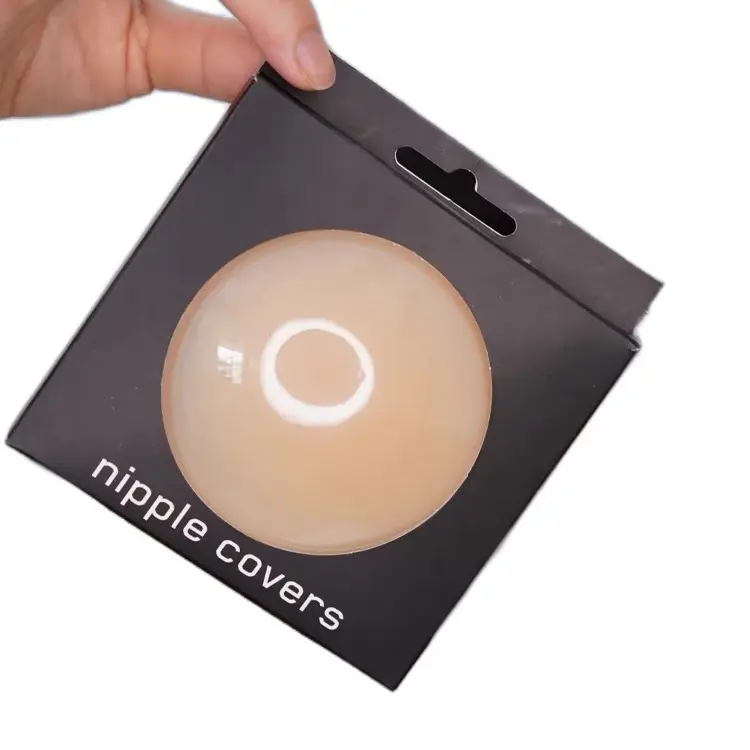 Miếng Dán Ngực Silicon Nhiệt Tự Thân,Dán Ti Siêu Mỏng Ôm Khít,Không Keo,Không Bám Bụi,Dành Cho Nữ Women Voi Kem 0