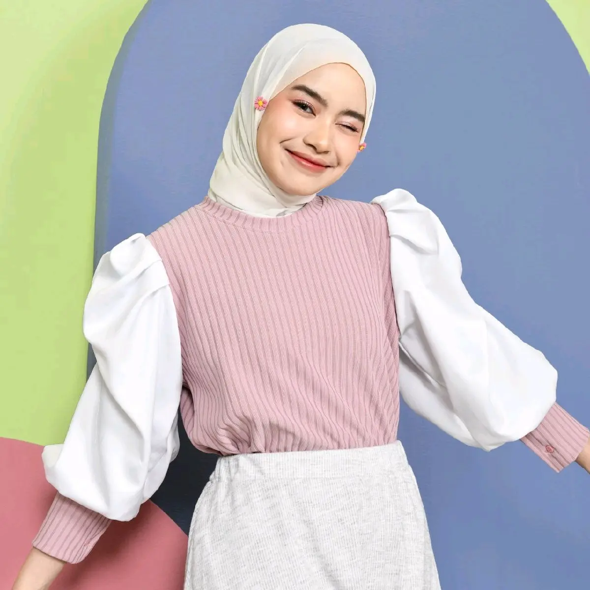 Mybamus Kinan Puff Sleeve Tops