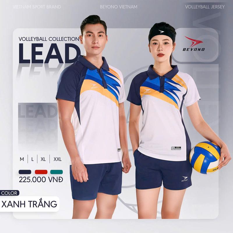 Bộ quần áo bóng chuyền BEYONO LEAD 2 cao cấp chuẩn thi đấu,thấm hút mồ hôi cực đẹp - sport hoàng phúc