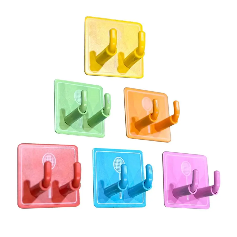 Giá Để Vợt Treo Tường Bộ 2 Chiếc, Thích Hợp Cho Phòng Chơi Game, Phòng Tập Gym Thể Dục Thông Dụng Móc Treo Vợt Cầu Lông