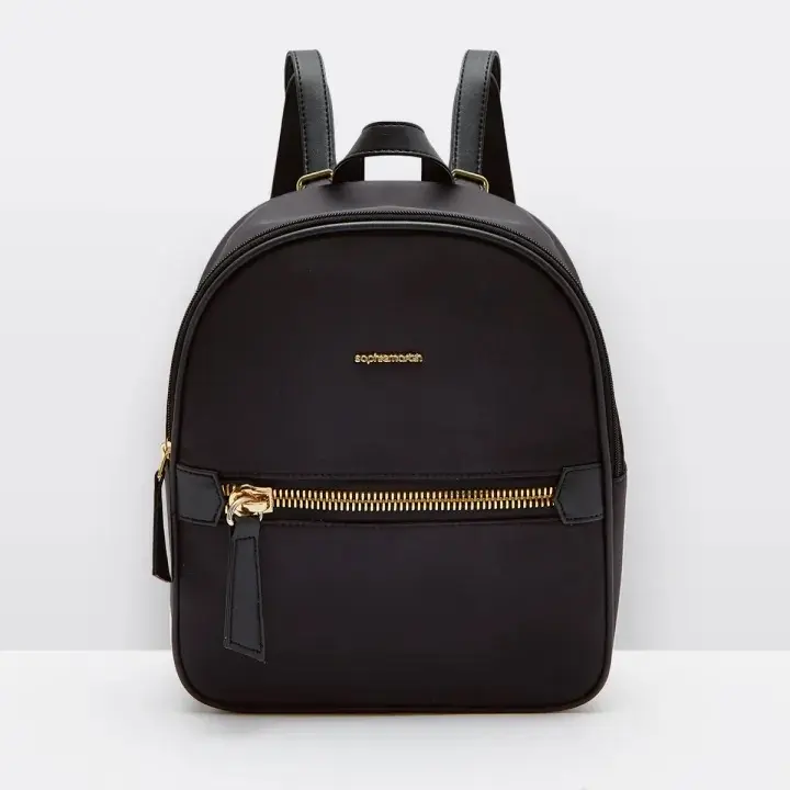RANSEL AXELARD FLUER BLACK NAVY ELLETRA CHANZA AXELARD RED BLACK TOSCA SOPHIE MARTIN PARIS PROMO TAS RANSEL WANITA Hitam 3