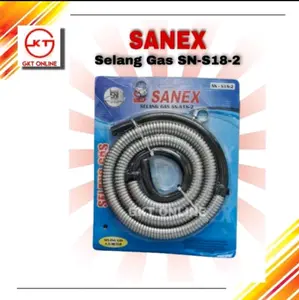 Selang Gas Metal Sanex / Selang Gas Flexible LPG Sanex