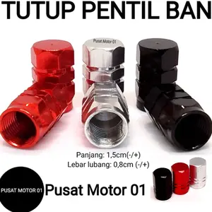 Tutup Pentil Ban Mobil Motor Sepeda Penutup Pentil Universal Tutup Pentil Alumunium Valve Nozzle Cap Car