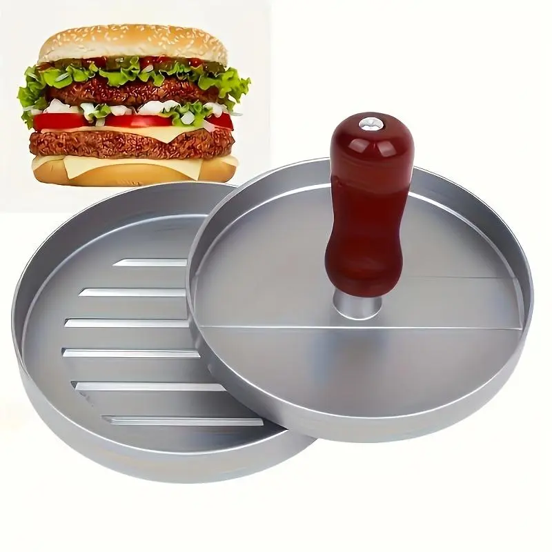 Burger Press, 1 Count Durable Non-stick Burger Patty Maker, Meat Press for Making Burger, Kitchen Utensils & Gadgets, Kitchen Supllies