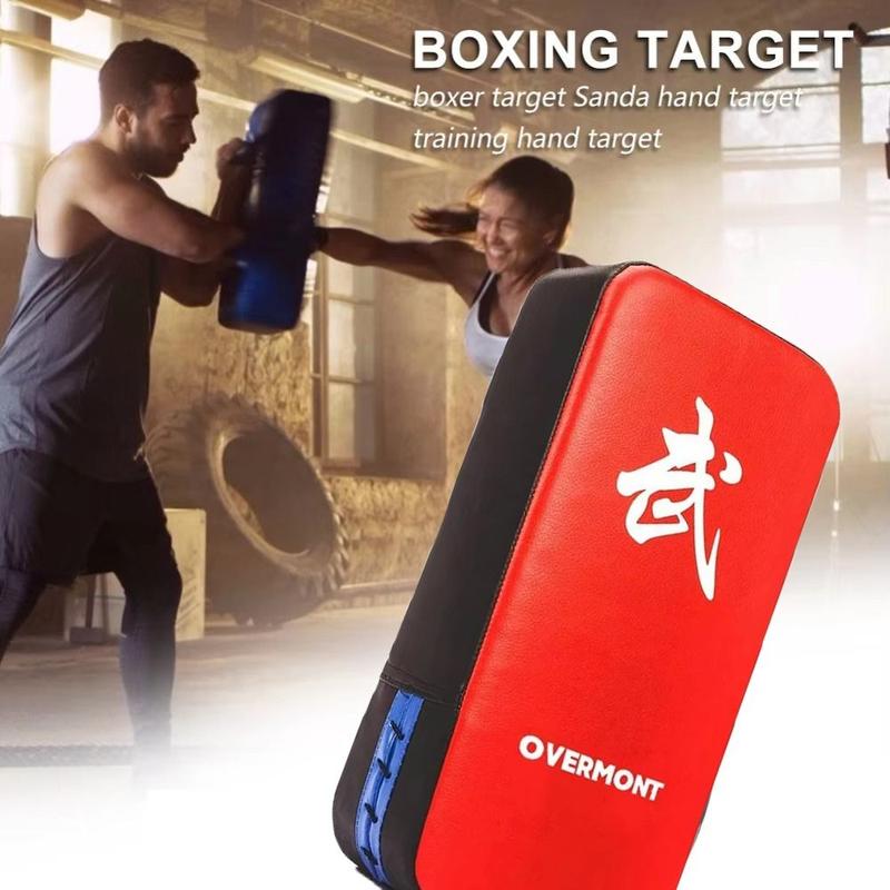 Product Introduction of New PU Leather Taekwondo Kick Pad Adjustable Strap Ergonomic Grip Curved Kick Shield Muay Thai Strike Target for Fitness Training 15