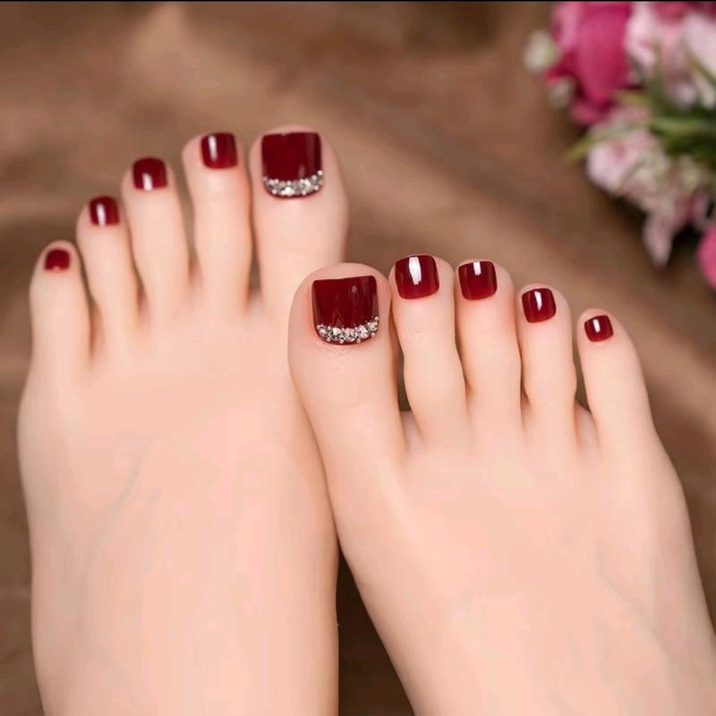  Mã J223_ nail box chân bền đẹp dành cho Nữ+ kèm phụ kiện  keo nước nhỏ miếng dán silicon thanh dũa thanh gỡ bông lau  Nữ 