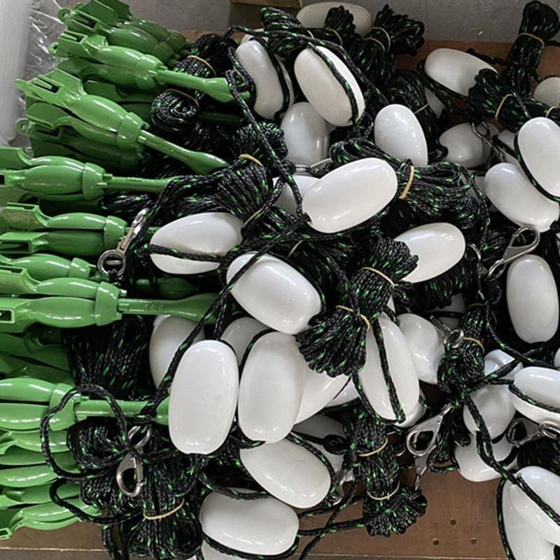 1/2/5pcs Random Color Anchor Rope Parts Accessories Mark Ball Fishing Positioning Ball Floating Markers PP Float Balls 5