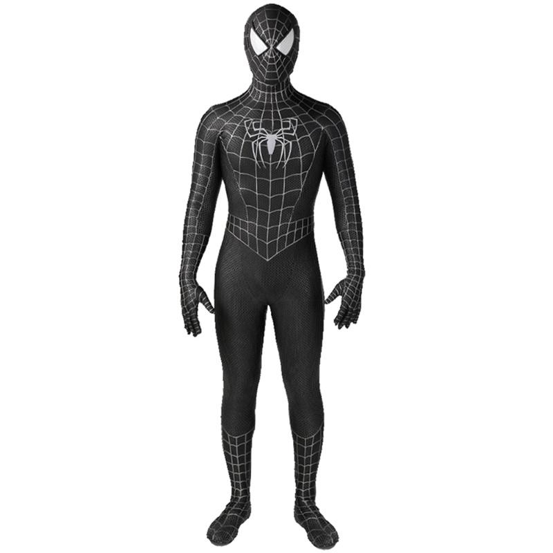 Trang phục Người Nhện, Maguire, Đen / Đỏ, Cosplay Người Nhện Raimi, Bộ đồ Zentai siêu anh hùng 7