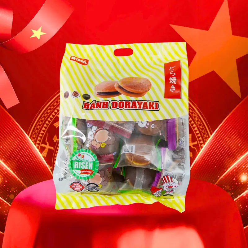 Bánh Dorayaki (Túi 350 g) - Risen Việt Nam Snack Ăn Vặt Food